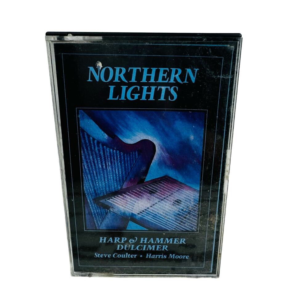 Northern Lights Harp & Hammer Dulcimer 1989 Cassette Tape New Age Celtic Vintage